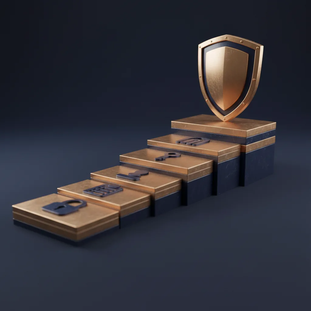 Ein Weg aus Enterprise-Security-Erfahrung, der in einem Schild mündet