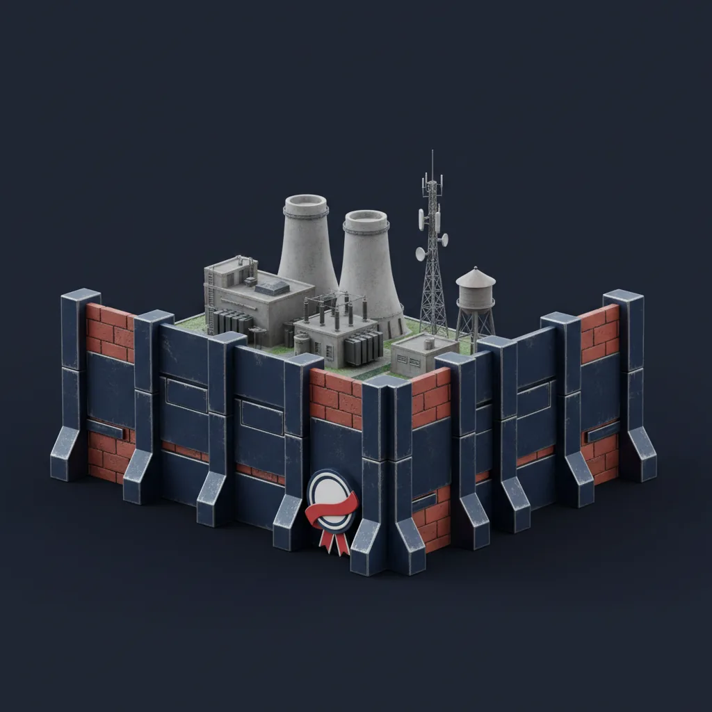A firewall protecting US critical-infrastructure systems under a compliance banner